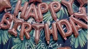 6th Birthday Balloon 6th Birthday Decorations Rose Gold 6 Balloons Happy 6th Birthday Party Supplies Number 6 Foil Mylar Balloons Latex Balloon Gifts for Girls,Boys,Women,Men