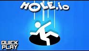 Hole.io Gameplay! 1st Place in Classic and Battle! (Quick Play)