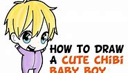 How to Draw a Cute Chibi Boy Easy Step by Step Drawing Tutorial for Beginners