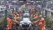 Spotwelding robots - Automotive industry