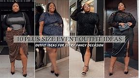 10 PLUS SIZE EVENT OUTFIT IDEAS FOR LARGE BELLIES | PLUS SIZE STYLE & FASHION | FROMHEADTOCURVE
