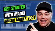 Magix Music Maker 2021 Tutorial For Beginners