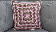 Free Crochet Pillow Pattern Guide: Create a Charming Granny Square Cushion