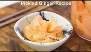 How to Make Pickled Ginger - Gari