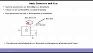 GD&T : What is basic size and dimension?