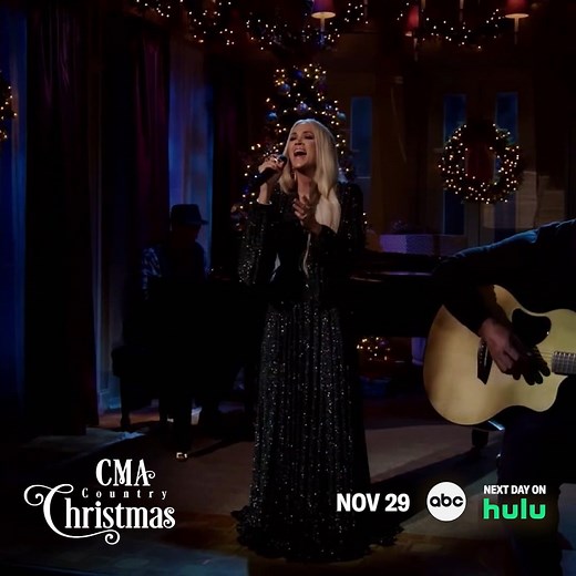 129K views · 4.3K reactions | Watch Carrie perform #MaryDidYouKnow on #CMAChristmas tonight at 8/7c on ABC! #MyGift✨ CMAchristmas.com/watch -TeamCU | Carrie Underwood | Facebook
