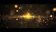 8K Wide-Screen Motion Background ~ Golden Galaxy Stars Travel ~ 21:9 AA-vfx Live Wallpaper