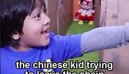 The Chinese Kid Trying To Leave The Shein Factory - Ryans Toy Review Is That The Exit Meme