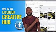Facebook Ads | How to Use The Facebook Creative Hub to Mockups Ads