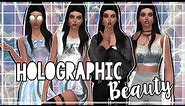 Sims 4: Create a Sim - Holographic Beauty