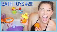 Trying Kids' Bathtub Toys #2!!!!!