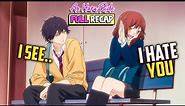🍅She Hates Men but fall in Love with the Most Popular Chad Guy in School🥴 Ao Haru Ride Full Recap