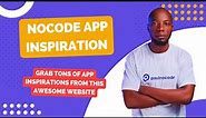 Nocode App Design Inspiration | Unlimited Ideas