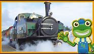 Steam Trains For Children | Gecko's Real Vehicles