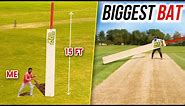 We Created Biggest Cricket Bat in the World