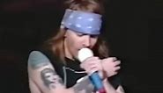 Axl Rose voice then and now #welcometothejungle #axlrose #axl #gunsnroses #80smusic #80s #fyp #trending #viral