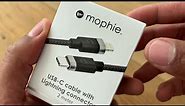 Mophie USB-C Cable With Lightning Connector 3 m Review