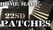 How to make custom Military patches // Flags, Callsigns, etc