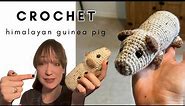 My New Crochet Guinea Pig Pattern