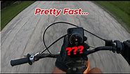 How Fast is the SSR 110 Pit Bike? | Top Speed Test