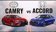 2021 Honda Accord VS. 2021 Toyota Camry - Full Comparison Review