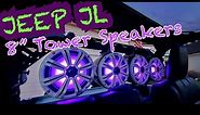 Jeep Wrangler JL Tower Speaker Installation From Kicker. Upgrade to Livin' Loud!