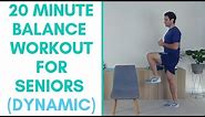 Beginner Balance Exercises For Seniors (Dynamic) | Balance Exercise For Seniors | More Life Health