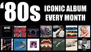 Most Iconic Album Released Every Month of the ‘80s