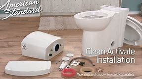 Touchless Toilet Install: Clean ActiVate Toilet by American Standard