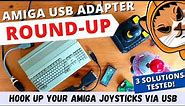 Use REAL Amiga Joysticks With The A500 Mini! THREE Adapters Tested!
