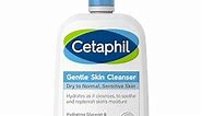 Cetaphil Face Wash, Hydrating Gentle Skin Cleanser for Dry to Normal Sensitive Skin, Mother's Day Gifts, NEW 20oz, Fragrance Free, Soap Free and Non-Foaming