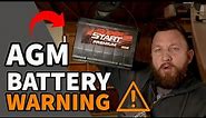 Watch Before You Buy AGM Batteries