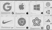 28 Famous Brands Seen From A designers angle | The Anatomy of a Logo Design | The Idea | Letterforms