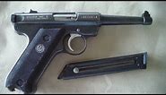 Ruger mark 2 pistol 22 LR