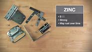 Everbilt #8 Zinc-Plated Steel Screw Hook (25-Piece per Pack) 803282