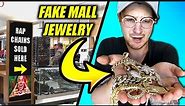 I Bought The SAME FAKE Jewelry RAPPERS BUY From MALL Kiosks (IS IT THAT GOOD?)