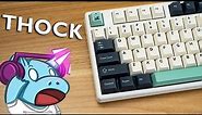 THIS is the best sounding "THOCKY" keyboard.