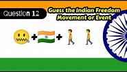 Independence Day Quiz | Guess the Event | Emoji Challenge
