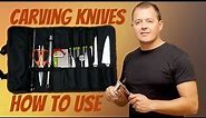 My FRUIT CARVING KNIVES | All you need to know about carving tools.