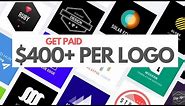 How To Make $20 To $400+ Per Day Selling Logos Online Using A Secret Trick | Work From Home