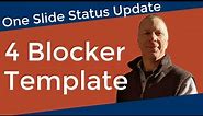 4 Blocker PowerPoint Template | How To Use and Present