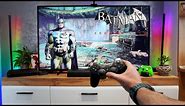 Batman: Arkham City | PS3 Super Slim | POV Gameplay Test, Graphics, Impression |