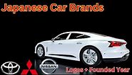 Japanese Car Brands || Best Japanese Car Brands And Logos