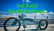 Full Custom Cruiser Bicycle Build In 11 Minutes!
