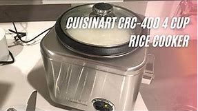 Cuisinart CRC-400 4 Cup Rice Cooker Review & Test | Best Rice Cooker for Kitchen
