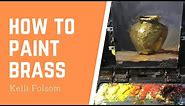 How to Paint Brass for Beginners EASY! 5 Steps - 10 minutes