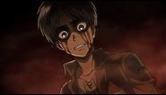 Attack on Titan - Eren turns into Titan for first time [HD]