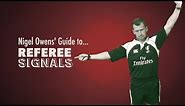 Nigel Owens' Guide to Rugby Referee Signals