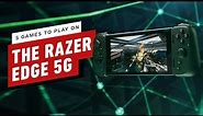 The Newest Gaming Handheld: The Razer Edge 5G