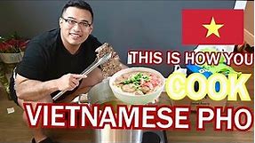 This Is How You Cook VIETNAMESE PHO - My Step by Step Recipe